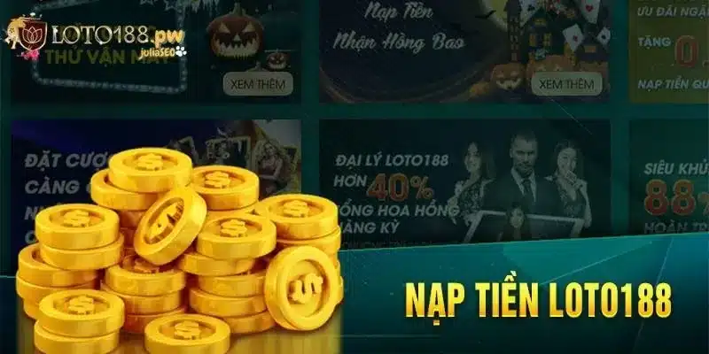 Chia sẻ các phương thức nạp tiền Loto188 nhanh chóng